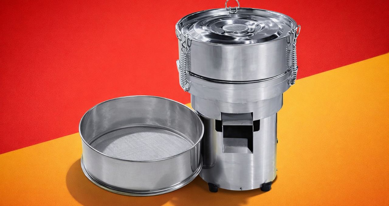 Jual Mesin Ayakan Getar Bahan Full Stainless